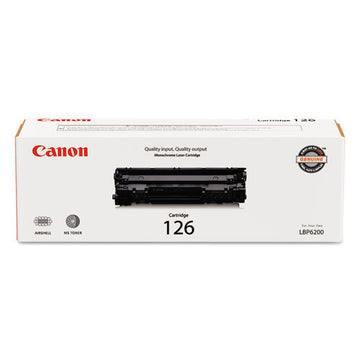 Canon® 3483b001 (126) Toner, 2,100 Page-yield, Black freeshipping - TVN Wholesale